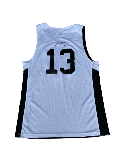 Riley Welch Kentucky Basketball Player Exclusive Reversible Practice Jersey (Size L)