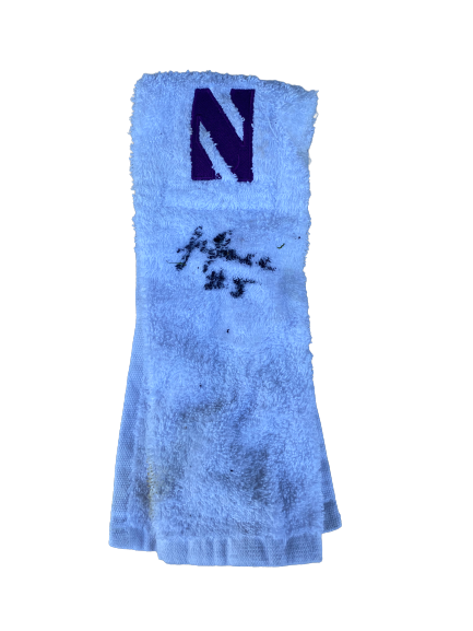 JR Pace Northwestern Football SIGNED Game Used Towel – The Players