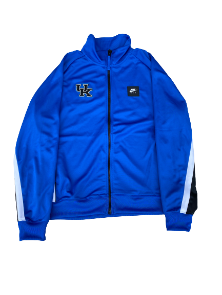 Riley Welch Kentucky Basketball Player Exclusive Zip Up Jacket (Size L)