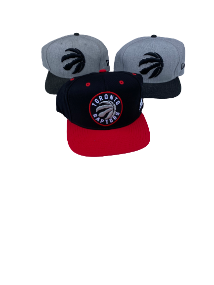 E.J. Singler Toronto Raptors Lot of 3 Hats