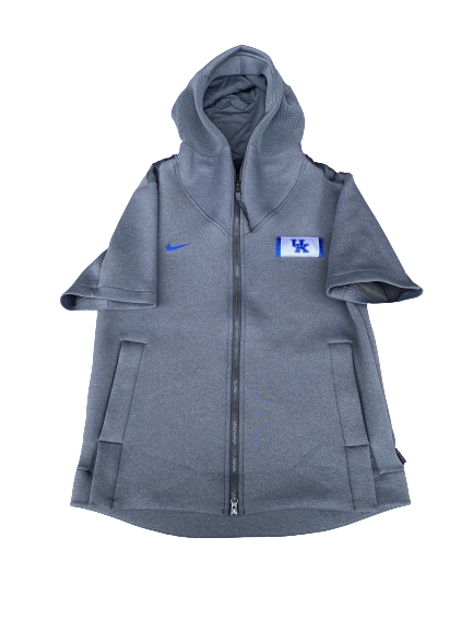 Riley Welch Kentucky Basketball Player Exclusive Short Sleeve Hoodie (Size L)