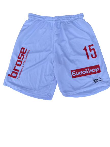 E.J. Singler s.Oliver Würzburg Game Worn Shorts (Size XL)