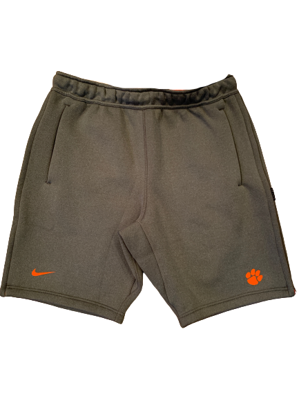 Patrick McClure Clemson Football Team Exclusive Sweat Shorts (Size L)