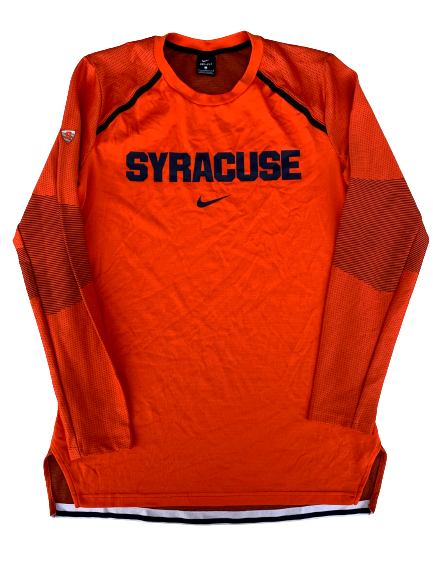 Jalen Carey Syracuse Basketball Team Exclusive Pre-Game Shooting Shirt (Size L)