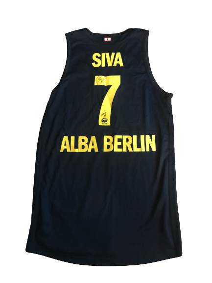 Peyton Siva Signed Game Used Alba Berlin Jersey