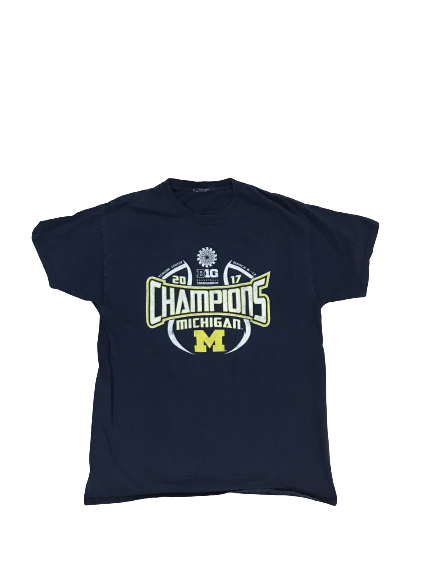 Michigan Basketball 2017 Big Ten Tournament Champions Shirt (Size L)