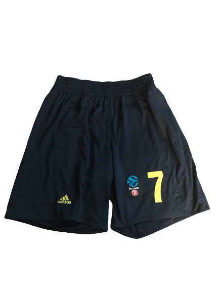 Peyton Siva Game Worn Authentic Alba Berlin Shorts (Size L)