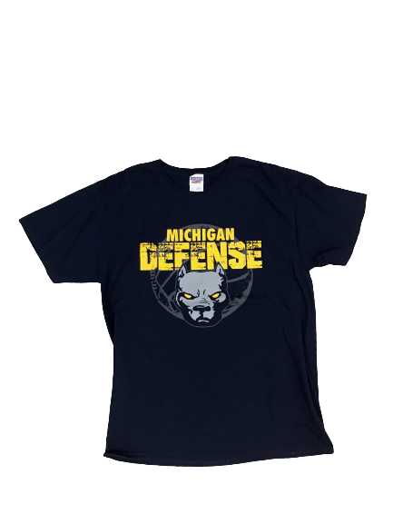 Michigan Basketball Team Issued T-Shirt (Size L)