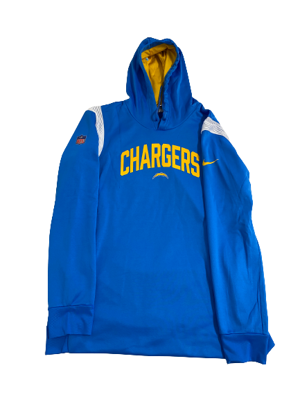 Joe Reed Los Angeles Chargers Football Team-Issued Sweatshirt (Size XL)