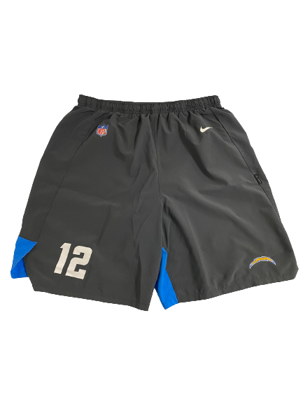 Joe Reed Los Angeles Chargers Football Player-Exclusive Shorts With 