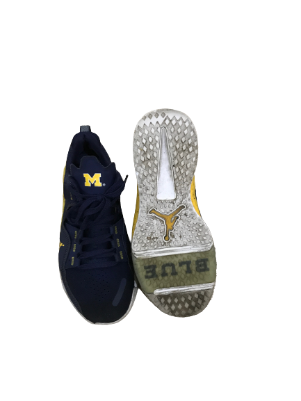Michigan Basketball Team Issued Shoes (Size 11)