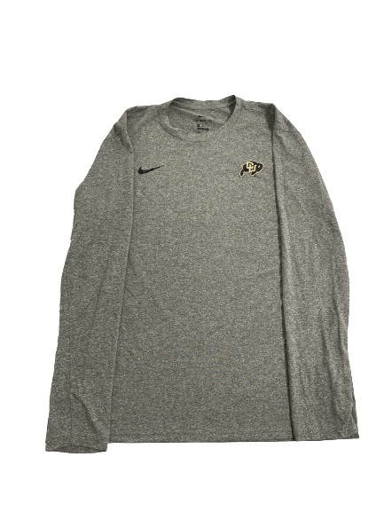 Maddox Kopp Colorado Football Team-Issued Long Sleeve Shirt (Size XL)