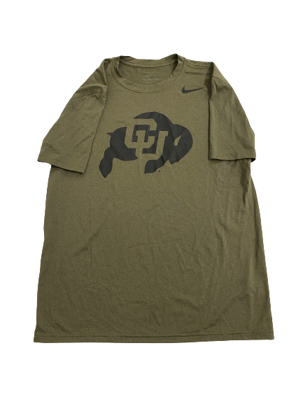 Maddox Kopp Colorado Football Team-Issued T-Shirt (Size L)