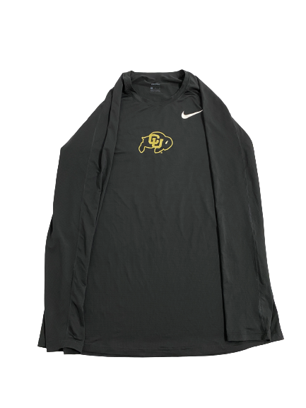 Maddox Kopp Colorado Football Team-Issued Compression Long Sleeve Shirt (Size XL)