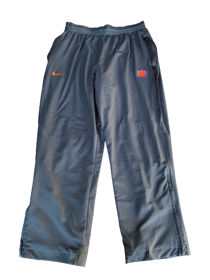 Patrick McClure Clemson Football Team Issued Travel Sweatpants (Size XL)