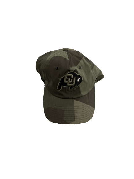 Brendon Lewis Colorado Football Team-Issued Adjustable Hat