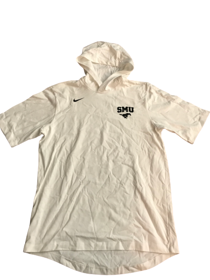 Nat Dixon SMU Team Issued Short Sleeve Hoodie (Size L)