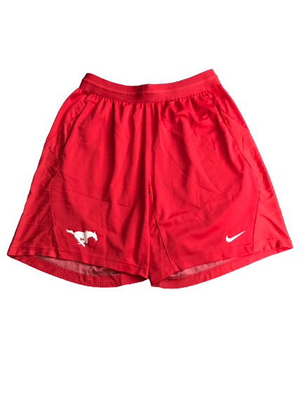 Nat Dixon SMU Team Issued Workout Shorts (Size L)