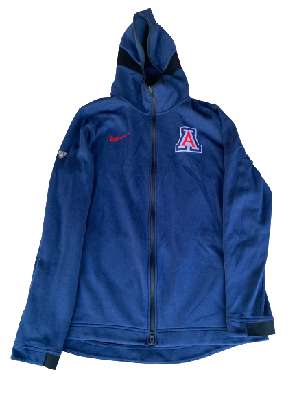 Chase Jeter Arizona Nike Elite Travel Zip-Up Jacket (Size XL)