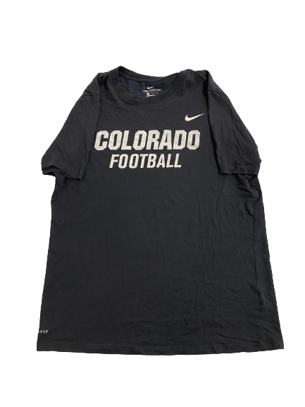 Brendon Lewis Colorado Football Player-Exclusive Valero Alamo Bowl T-Shirt (Size L)