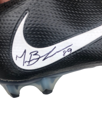 Matt Bushman BYU Football SIGNED Practice Worn Cleats (Size 14)