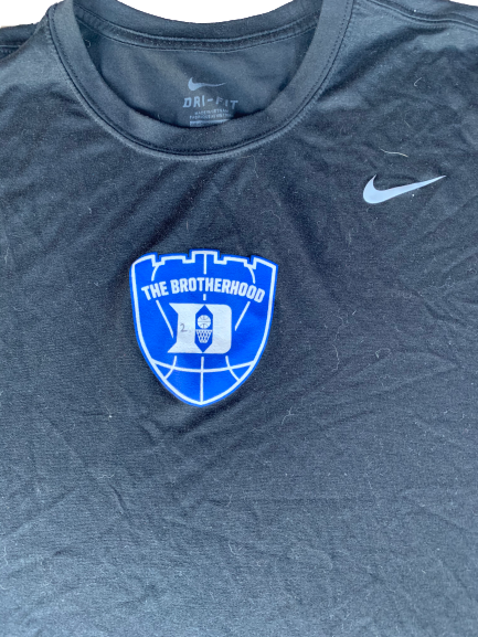 Chase Jeter Duke "The Brotherhood" Nike Player Exclusive Warm-Up Shirt (Size L)