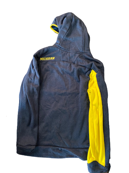 Derrick Walton Jr. Michigan Adidas Sweatshirt (Size L)
