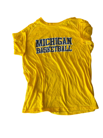 Derrick Walton Jr. Michigan Basketball T-Shirt (Size L)