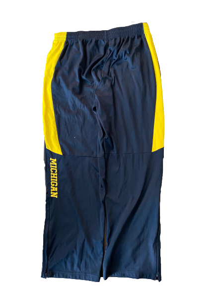 Derrick Walton Jr. Michigan Adidas Team-Issued Sweatpants (Size L)
