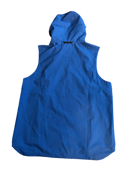 Javon Bess St. Louis Basketball Team Issued Sleeveless Hoodie Vest (Size L)