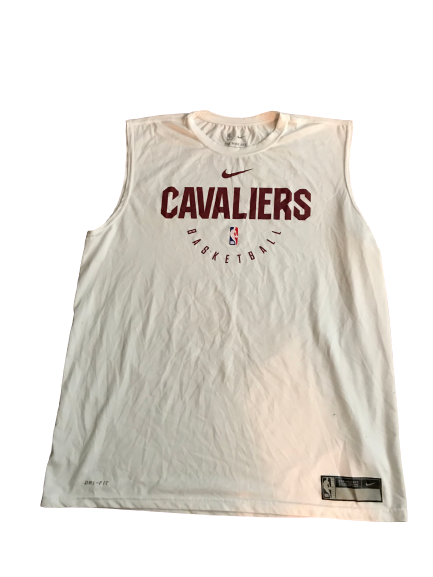 Javon Bess Cleveland Cavaliers Team Issued Sleeveless Shirt (Size XLT)