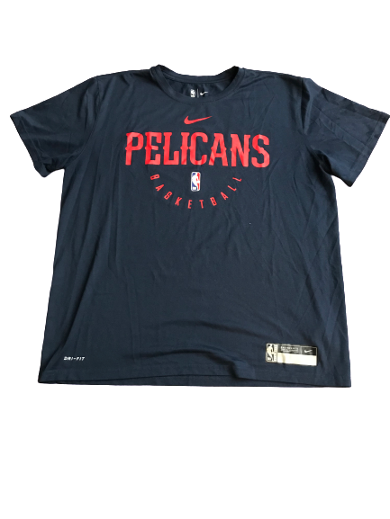 Javon Bess New Orleans Pelicans Team Issued Workout Shirt (Size XL)