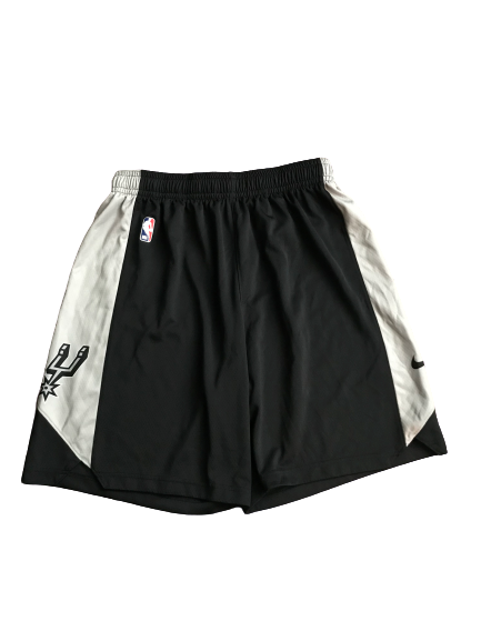 Javon Bess San Antonio Spurs Team Issued Workout Shorts (Size XL)
