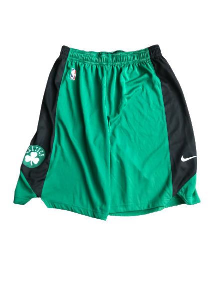 Javon Bess Boston Celtics Team Issued Workout Shorts (Size LT)