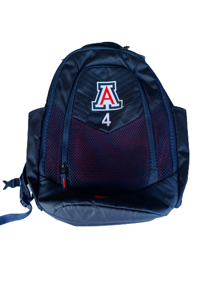 Chase Jeter Arizona Nike Backpack With Number