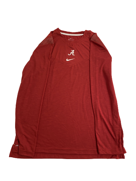 Tyler Barnes Alabama Basketball Team-Issued Long Sleeve Shirt (Size XL)