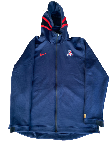 Chase Jeter Arizona Basketball Nike Elite Pre-Game Warmup Jacket (Size XL)