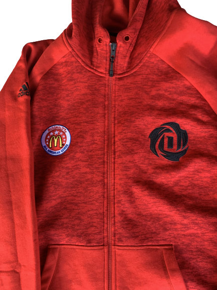 Chase Jeter McDonald s All American Game Adidas Derrick Rose Zip Up Ja The Players Trunk