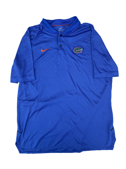 Cal Greenfield Florida Baseball Team Issued Polo (Size L)