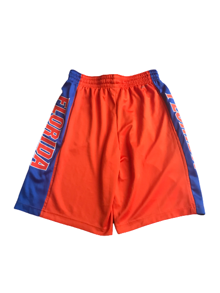 Jalen Hudson Florida Team Issued Jordan Shorts (Size L)