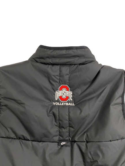 Reilly MacNeill Ohio State Volleyball Team-Issued Vest Jacket (Size L)
