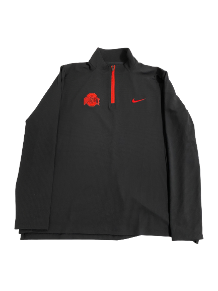 Reilly MacNeill Ohio State Volleyball Team-Issued Quarter-Zip Jacket (Size Women&