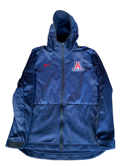 Chase Jeter Arizona Nike Team Travel Zip-Up Jacket (Size XL)