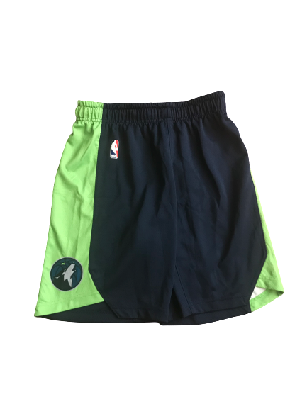 Josh Gray Minnesota Timberwolves Team Issued Workout Shorts (Size M)