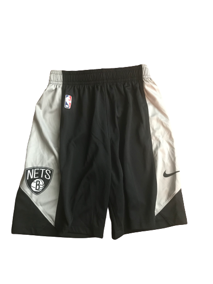 Josh Gray Brooklyn Nets Team Issued Workout Shorts (Size S)