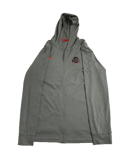 Reilly MacNeill Ohio State Volleyball Team-Issued Full Zip Jacket (Size LT)