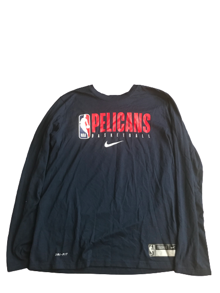 Josh Gray New Orleans Pelicans Team Issued Workout Shirt (Size M)