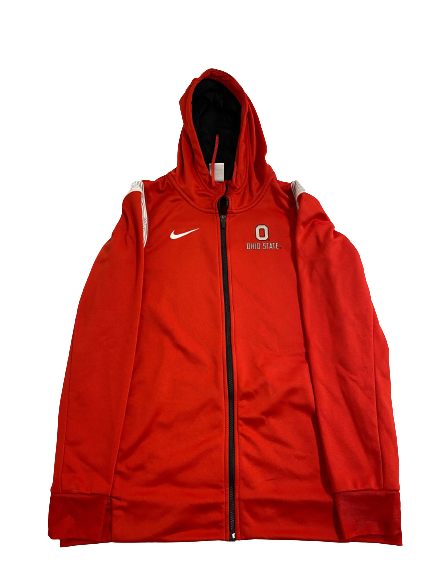 Reilly MacNeill Ohio State Volleyball Team-Issued Full Zip Jacket (Size L)