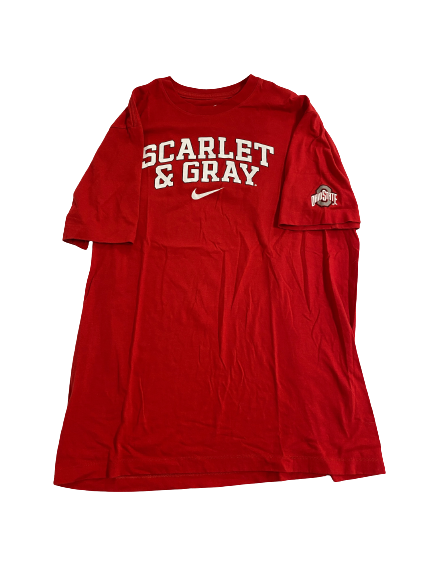 Reilly MacNeill Ohio State Volleyball Team-Issued T-Shirt (Size L)