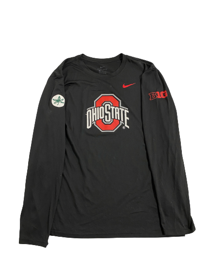 Reilly MacNeill Ohio State Volleyball Player Exclusive Long Sleeve Practice Shirt With 